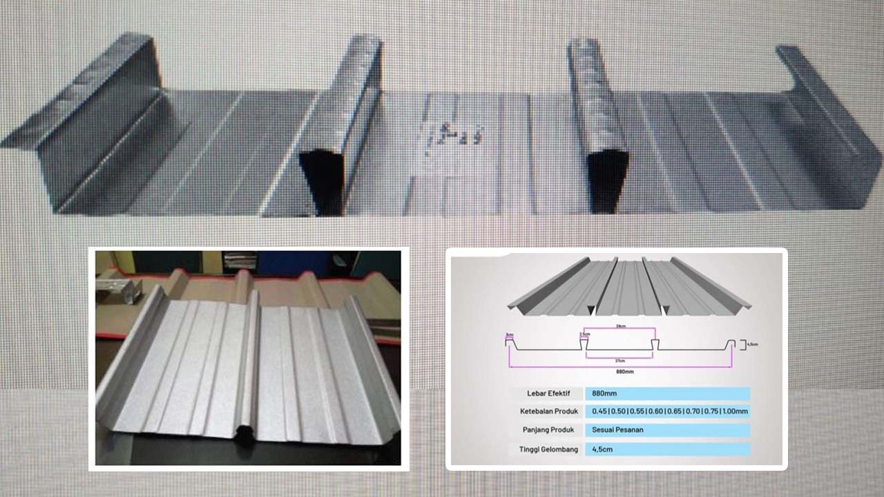 Harga Atap Kliplok Lysaght